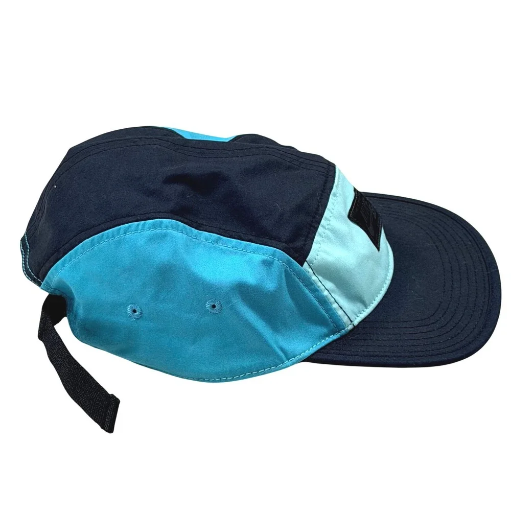 Nike SB Hat Kids OSFM Blue Navy Polyester Cotton 5-Panel Adjustable Strap Skate